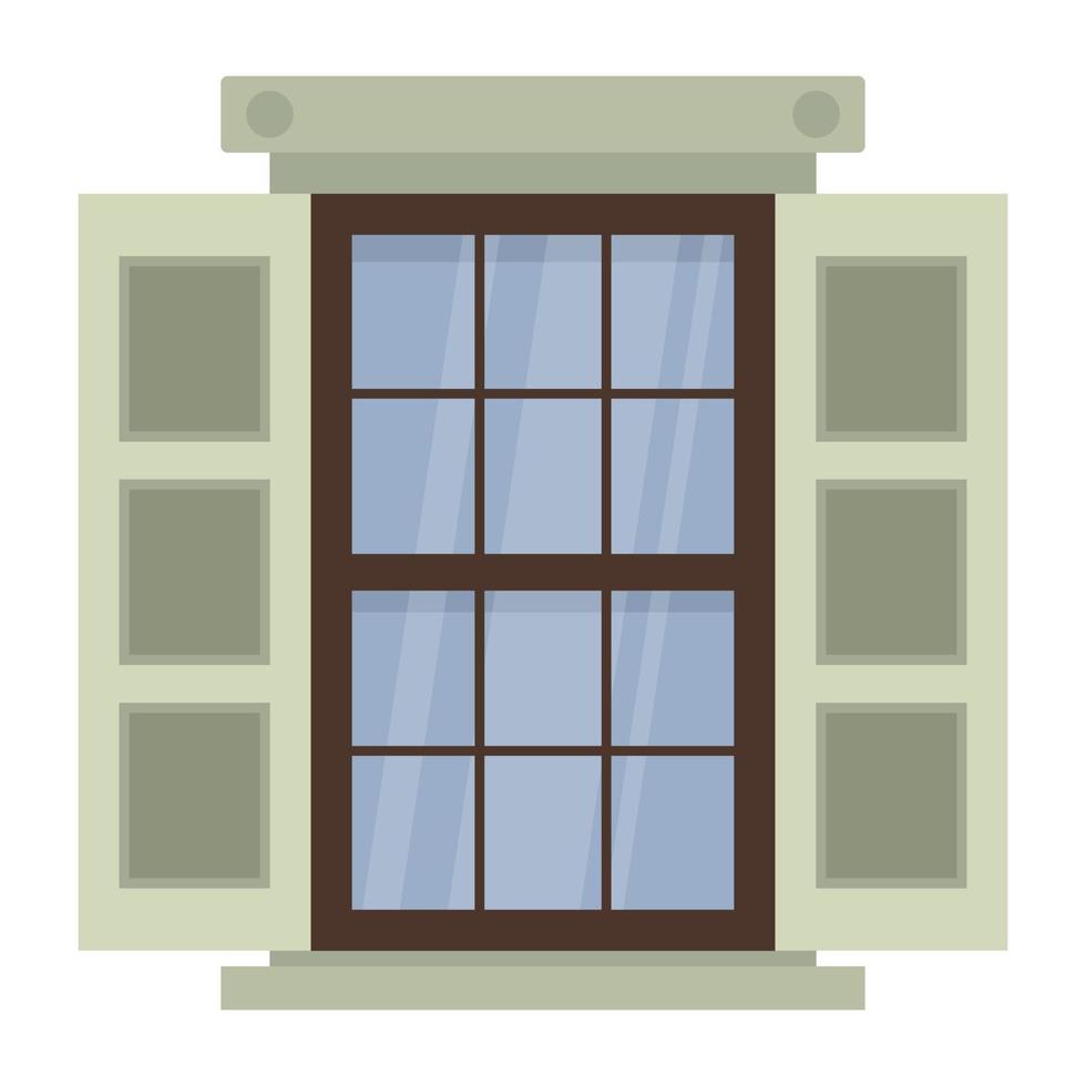 conceptos de ventana de moda vector