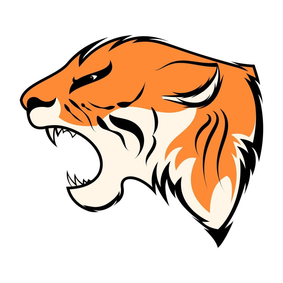 Roaring Tiger Concepts vector