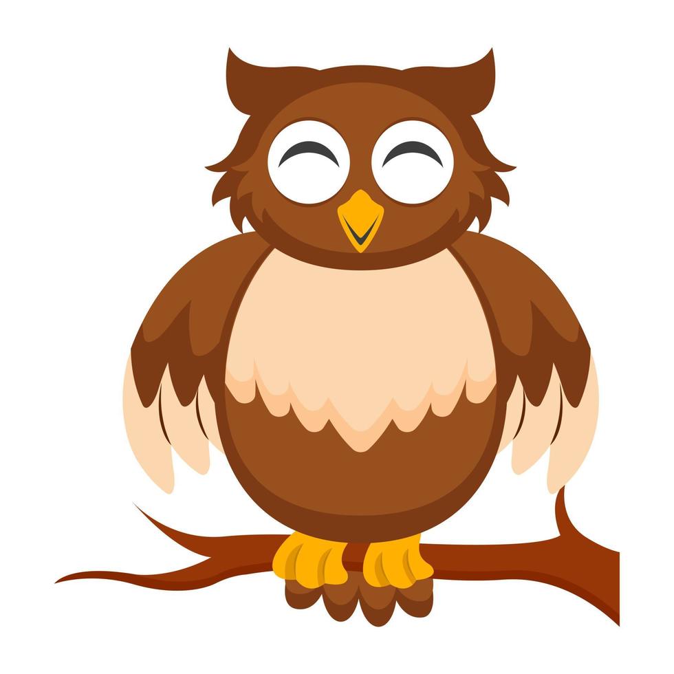 Trendy Owl Concepts vector