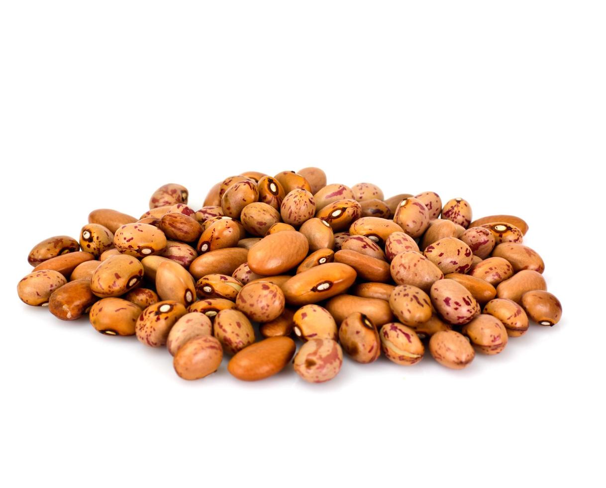 Dried Beans on White Background 4435434 Stock Photo at Vecteezy