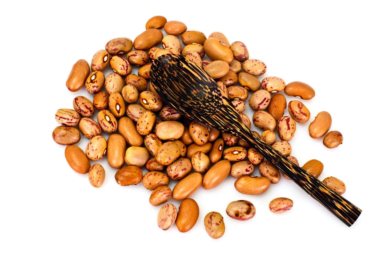 Dried Beans on White Background 4435446 Stock Photo at Vecteezy