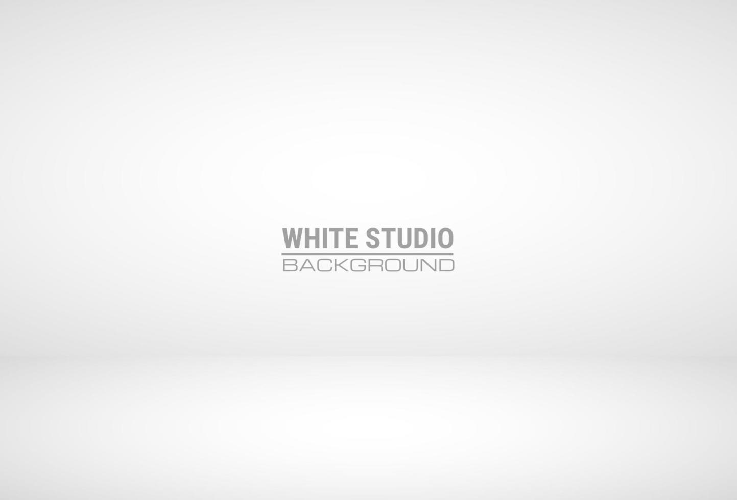 Empty gray color studio room background vector