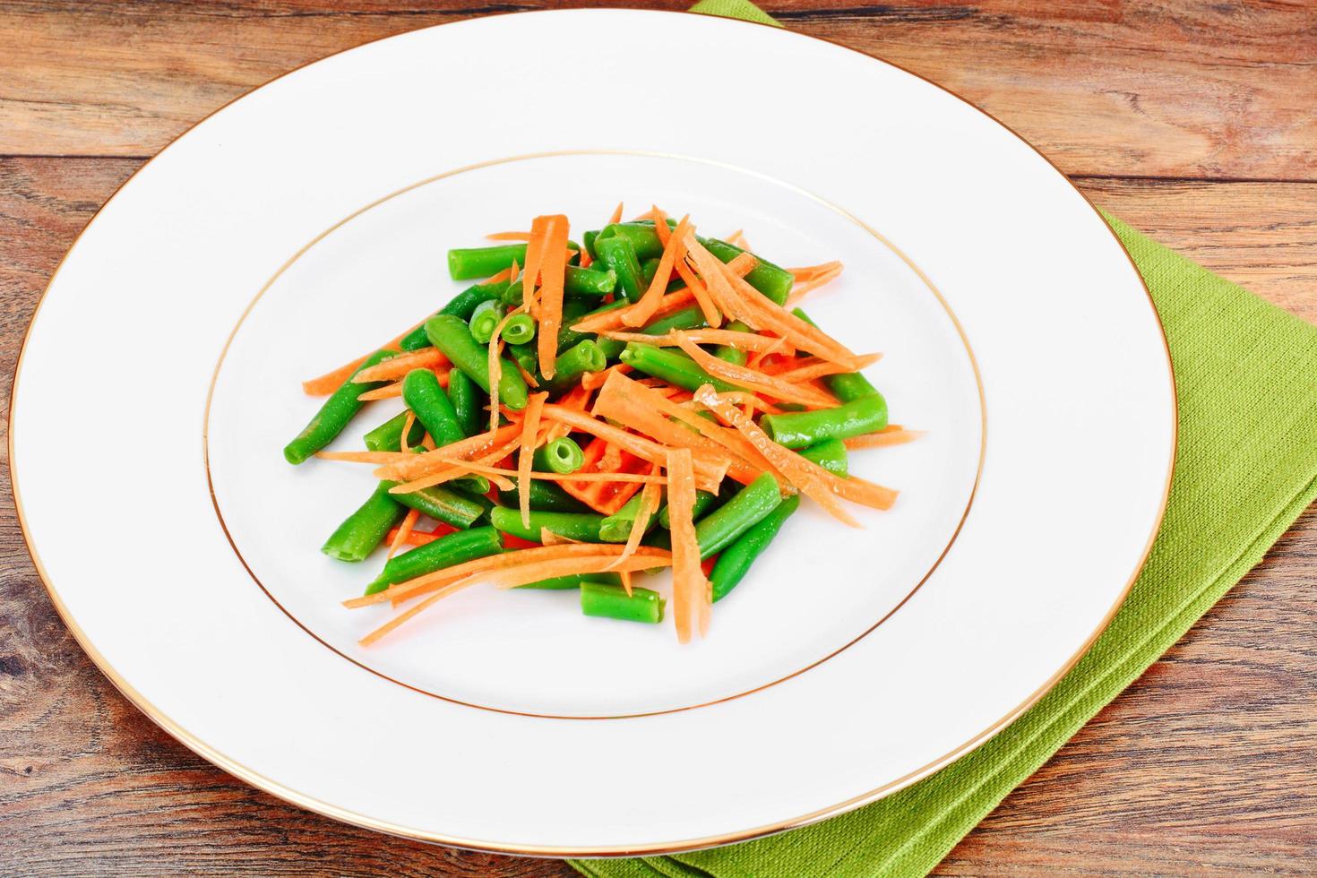 Green Beans with Carrots photo