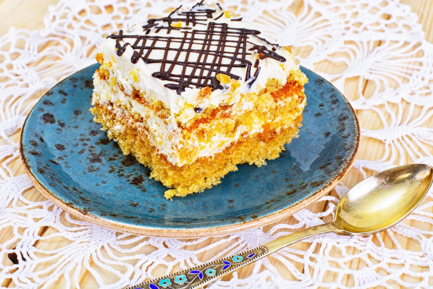 Honey Cake with Sour Sream photo