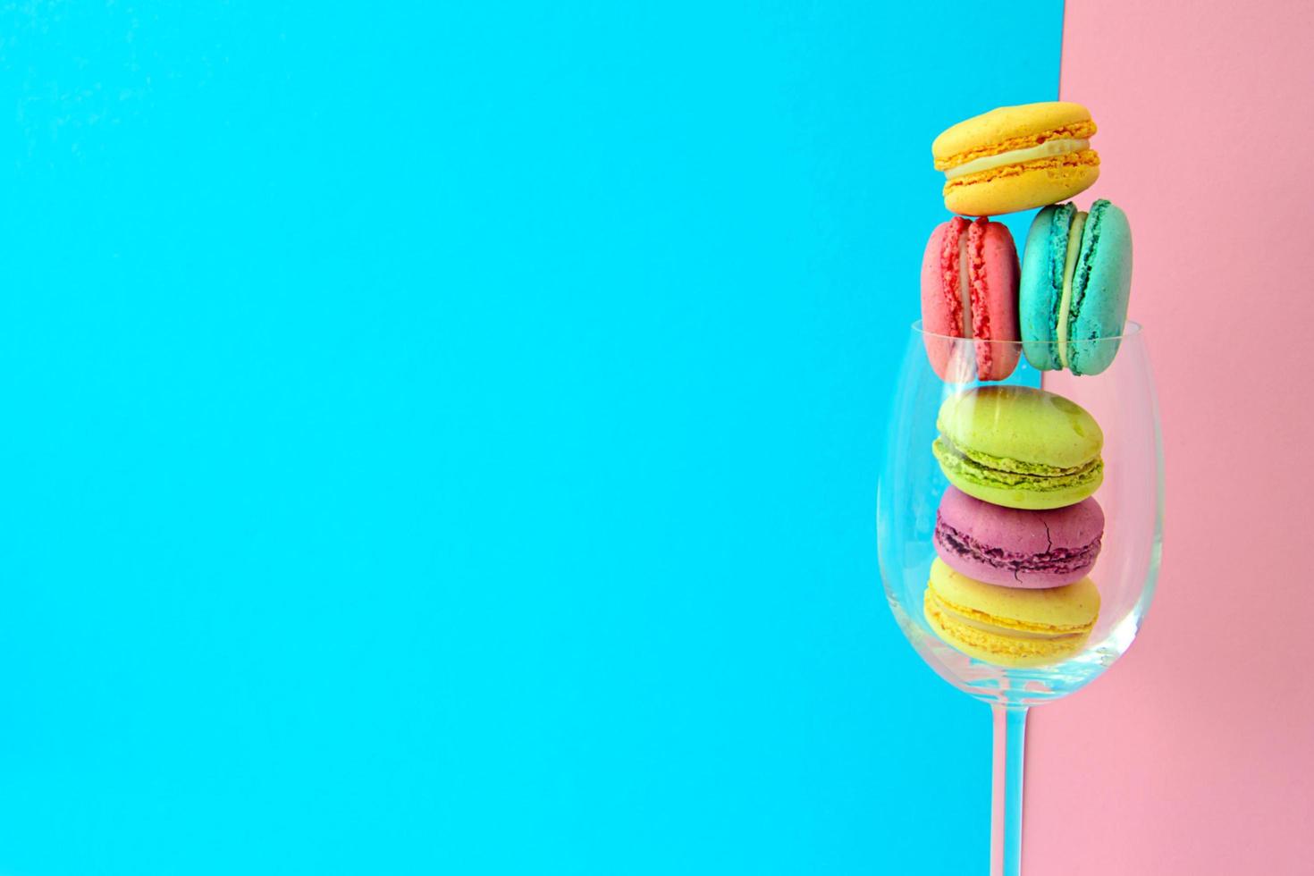 Sweet and Colourful French Macaroons photo