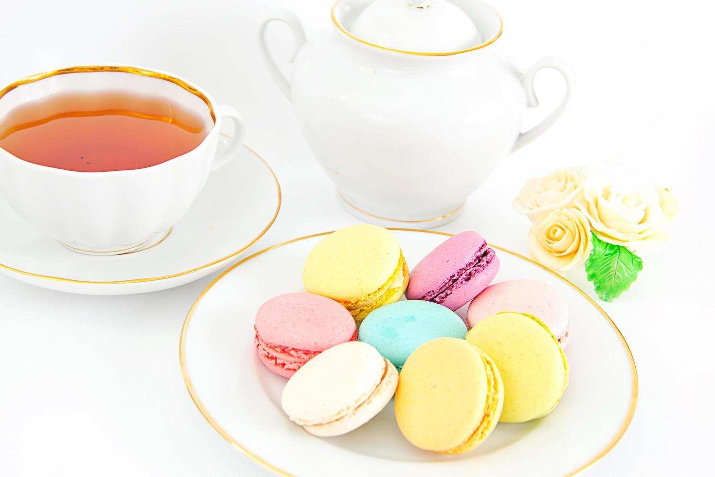 Sweet and Colourful French Macaroons photo