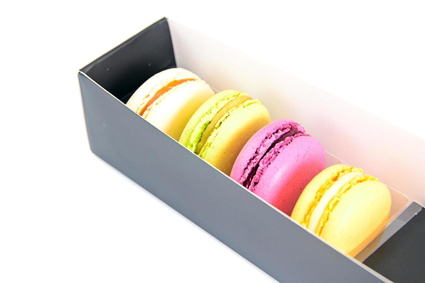 Sweet and Colourful French Macaroons photo