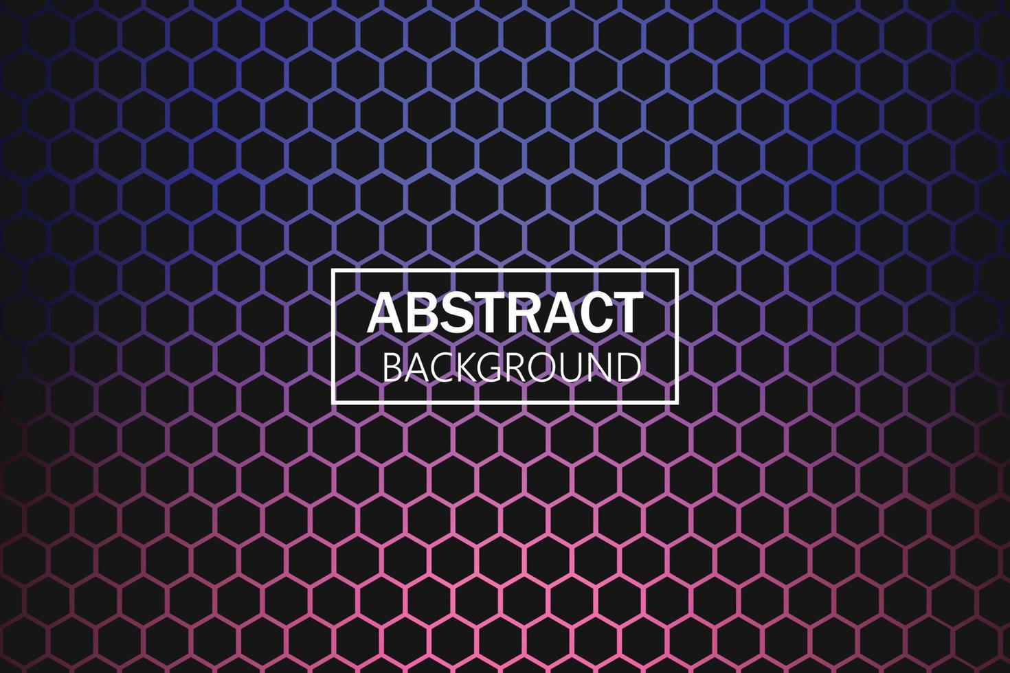 abstrat background hexagon modern design vector