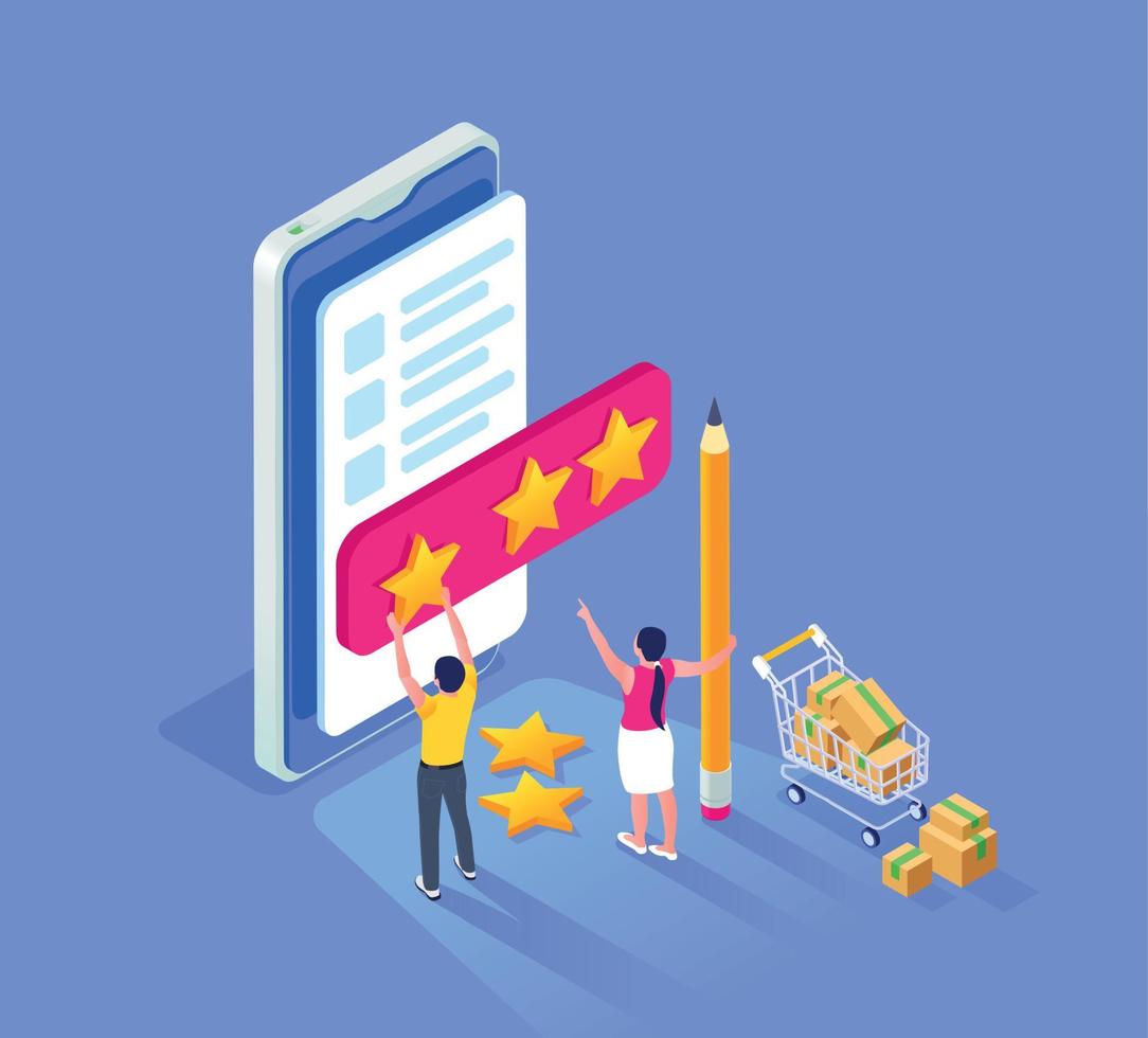 Rate Online Store Composition vector