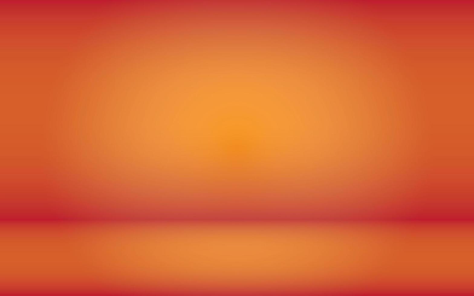 gradient orange background empty space studio room for display ad product website template wallpaper studio vector illustration,