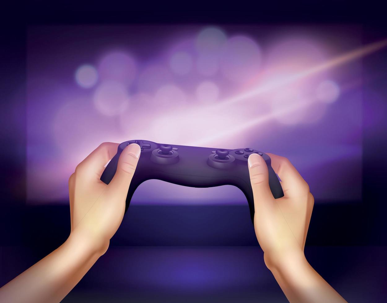 Gamepad Controller Background vector