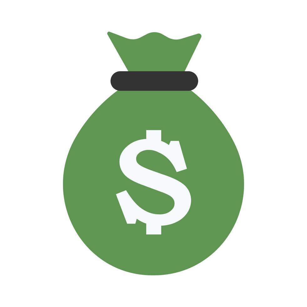 dollar sack Vector icon