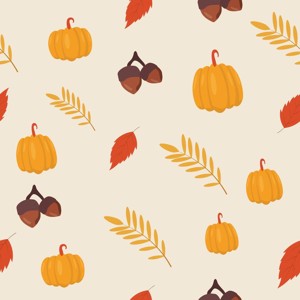 seamless thanksgiving day pattern suitable for Fashion, interior, wrapping, wallpaper, packaging vector