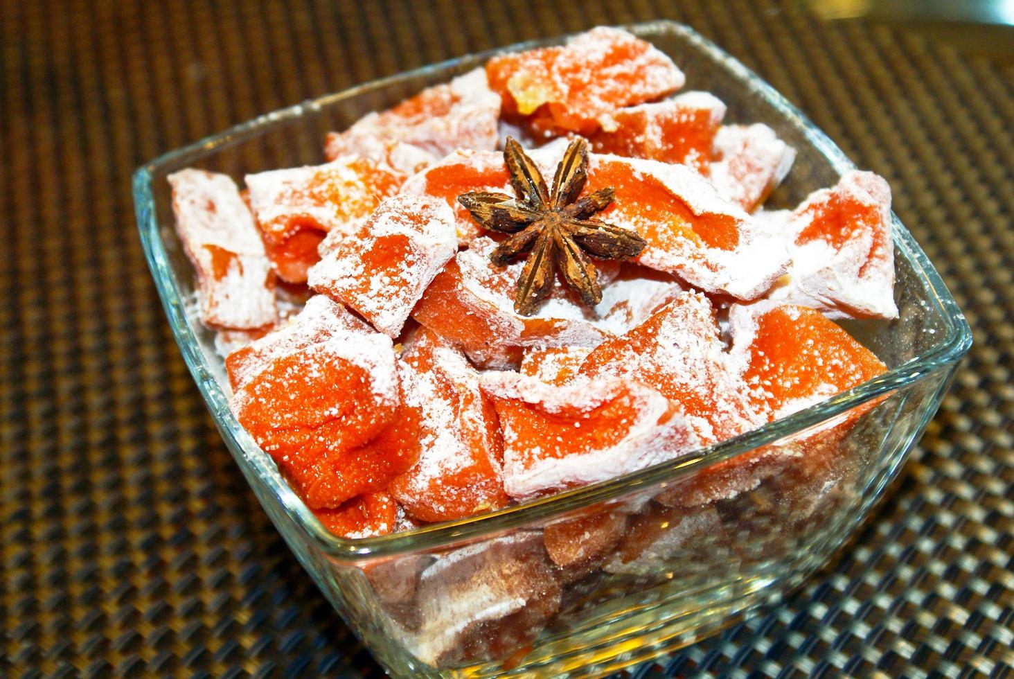 Sweet Candied Cumpkin with Cinnamon photo