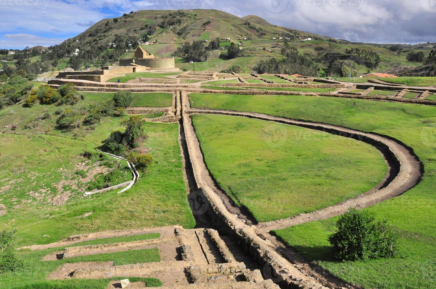 ruinas de ingapirca, ecuador foto