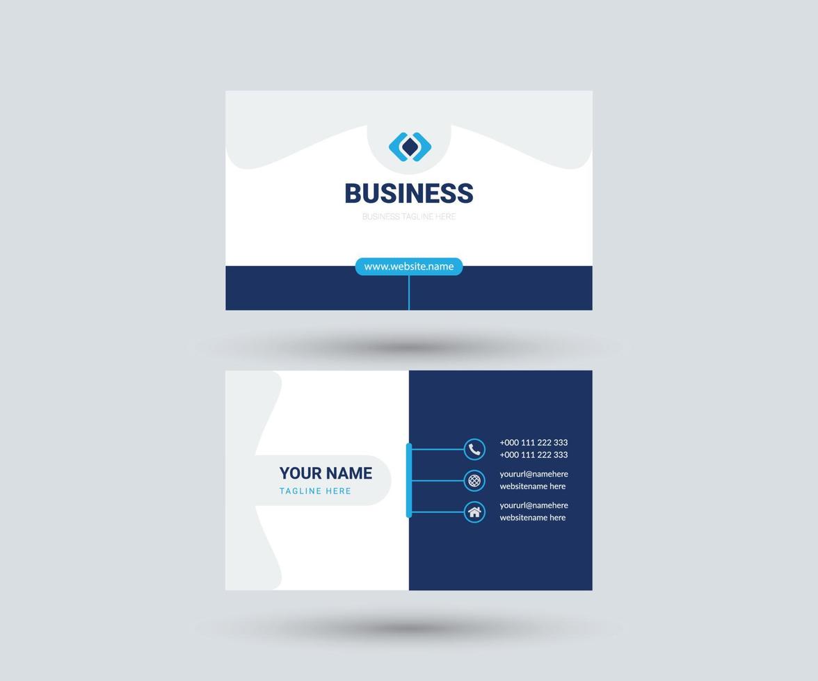 Corporate Business Card Design Template vector