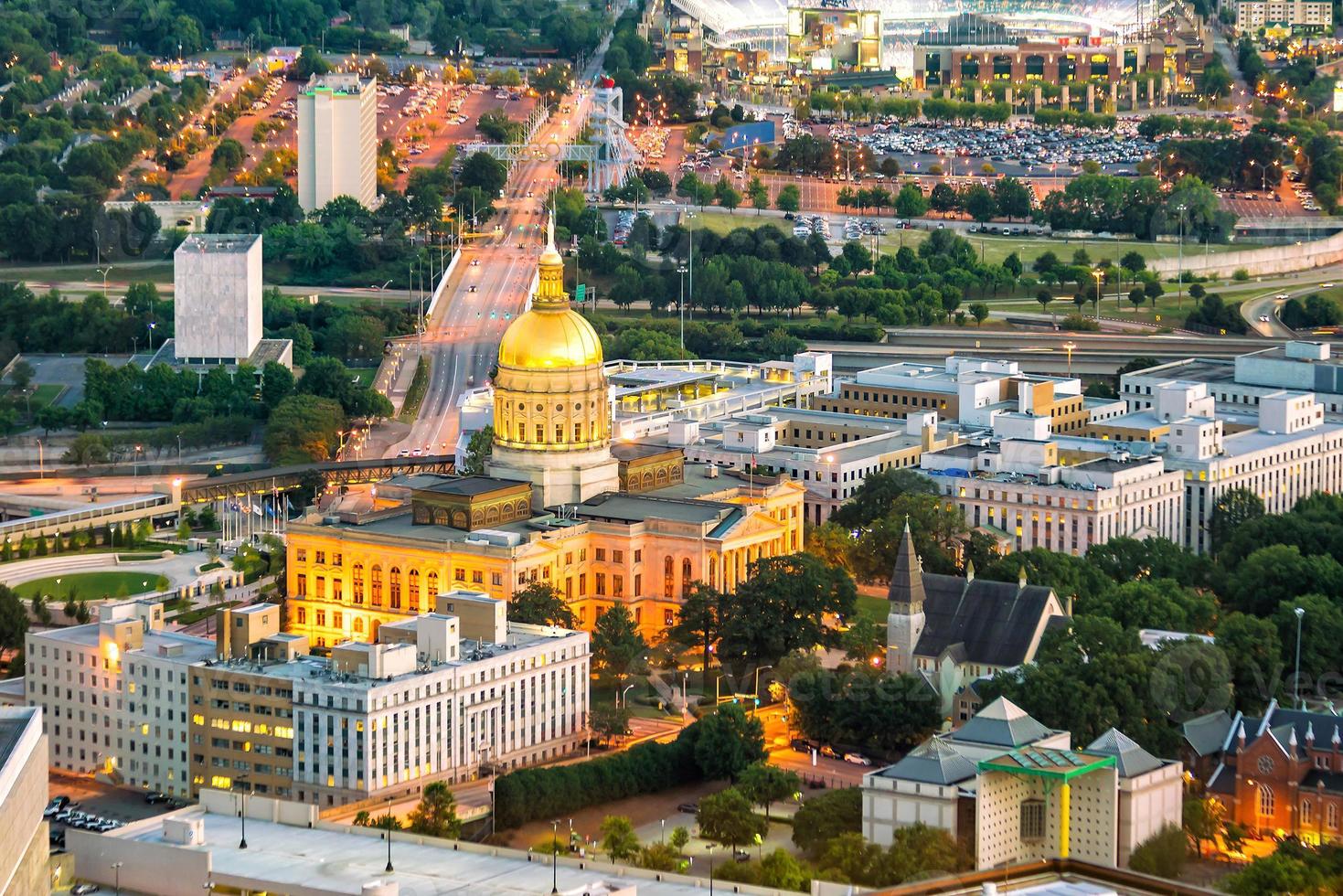 Atlanta, Georgia, capital del estado en EE. foto