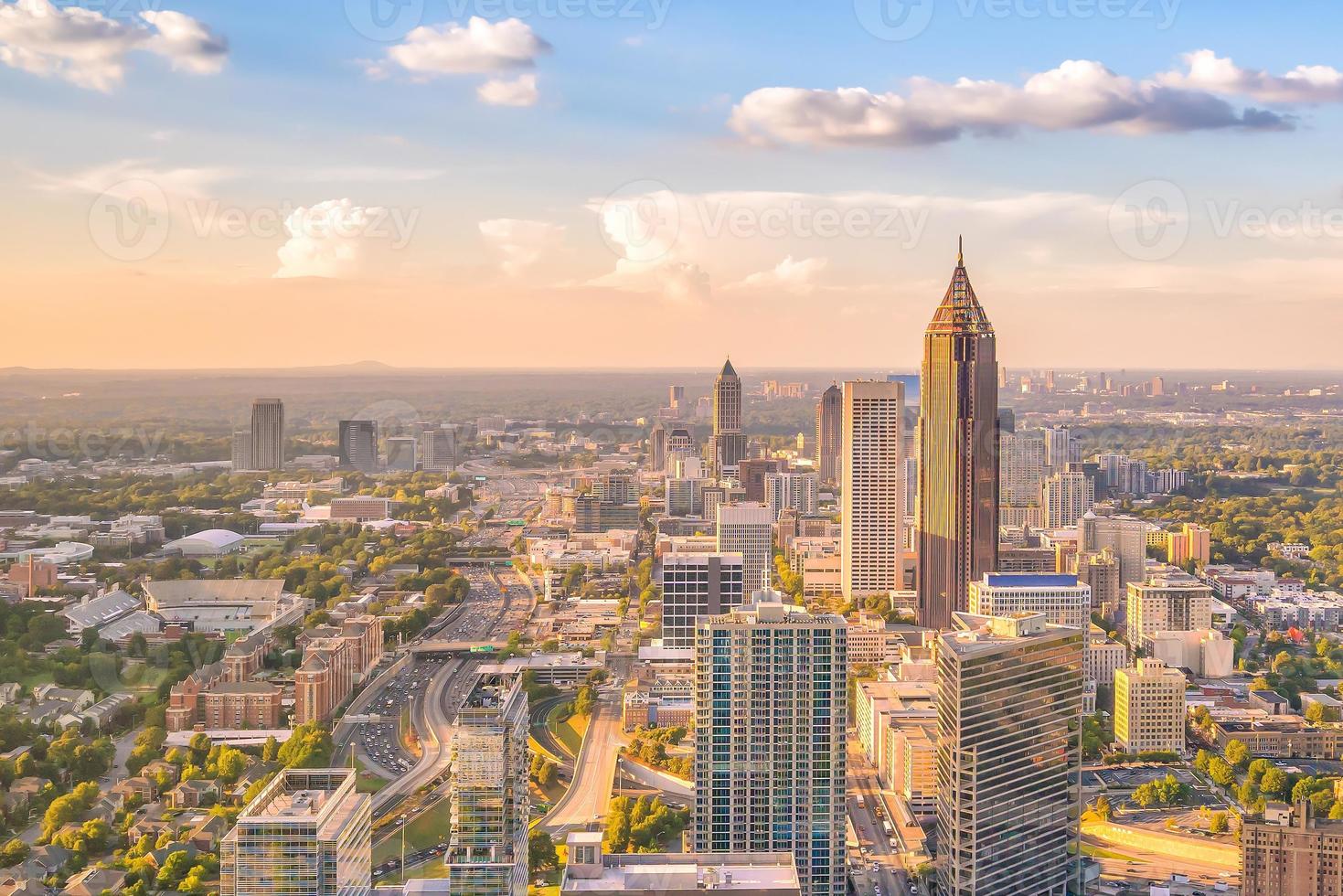 Skyline of Atlanta city photo