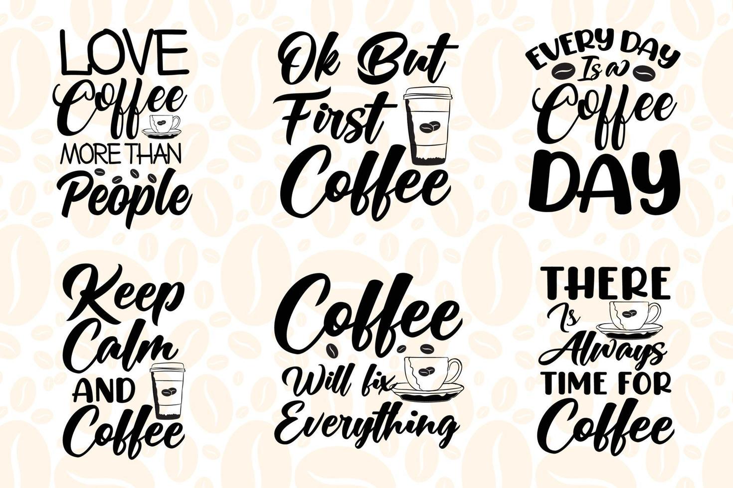 Coffee svg t shirt quotes vector