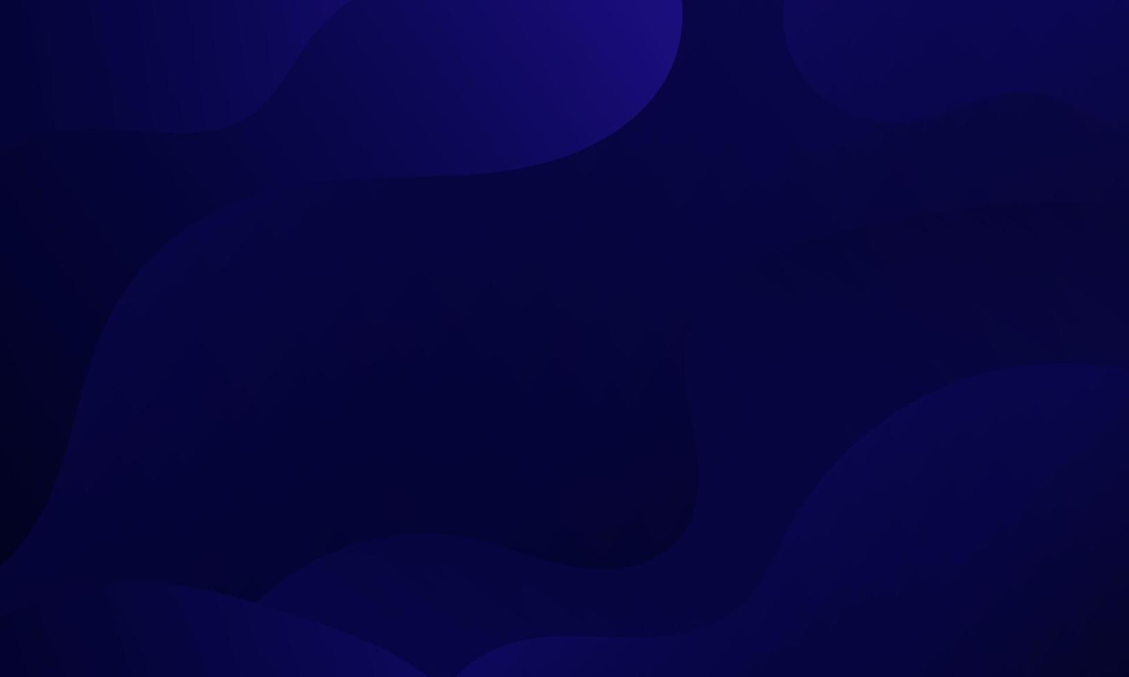 Abstract Blue Fluid Wave Background vector