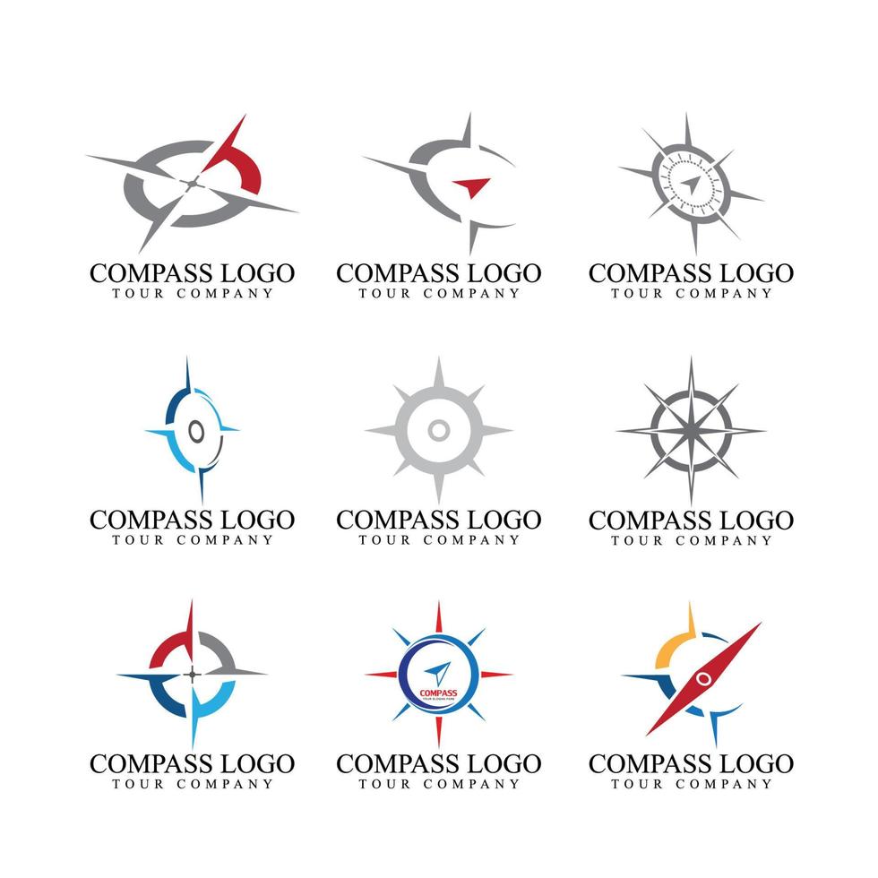 compass Logo Template vector symbol nature