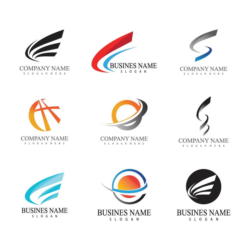 Faster Logo Template vector icon illustration design