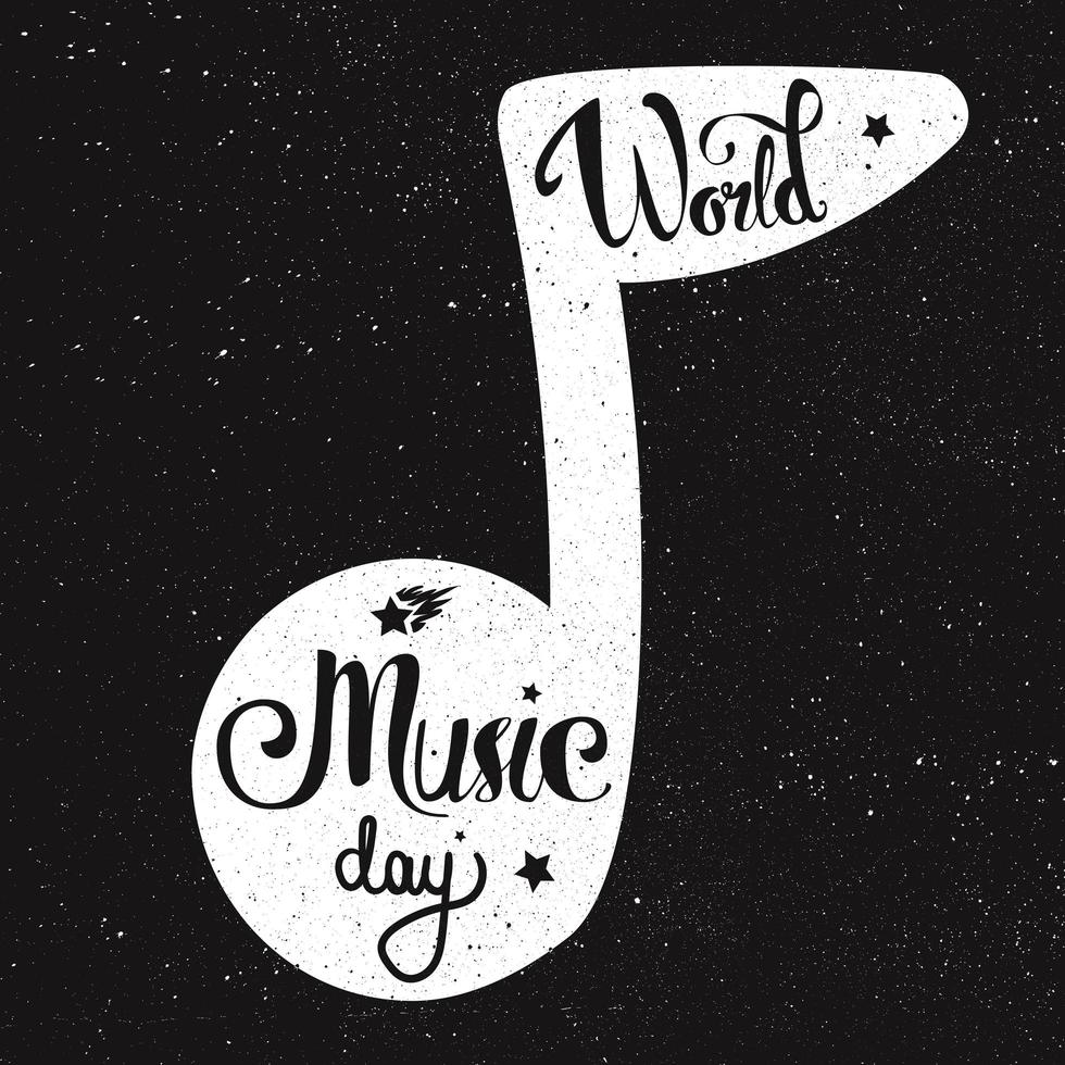 World Music Day vector