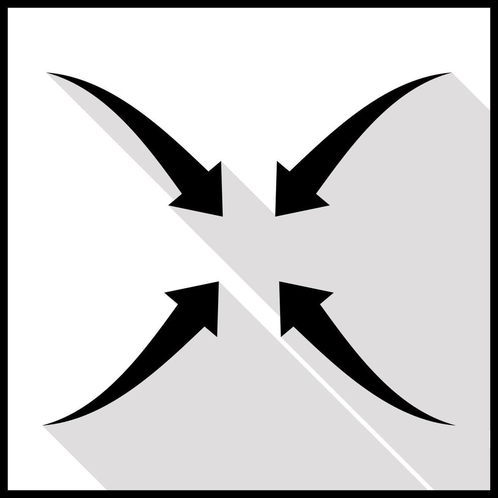 Arrow direction icon vector