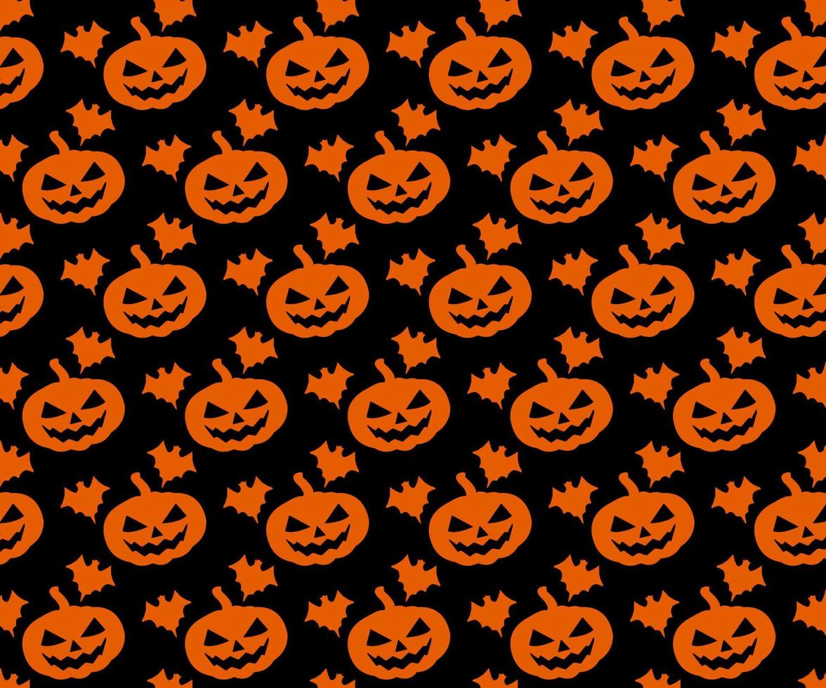 Halloween pattern 2021 vector