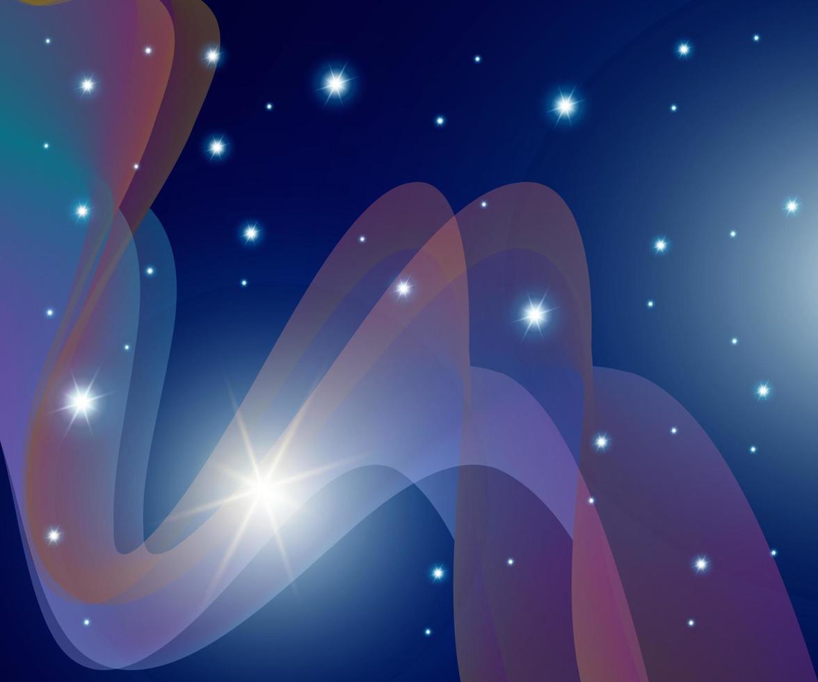 galaxy background smoke wave vector