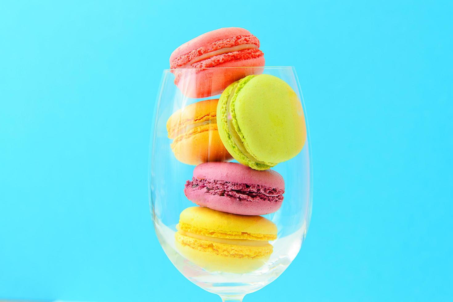 Sweet and Colourful French Macaroons photo