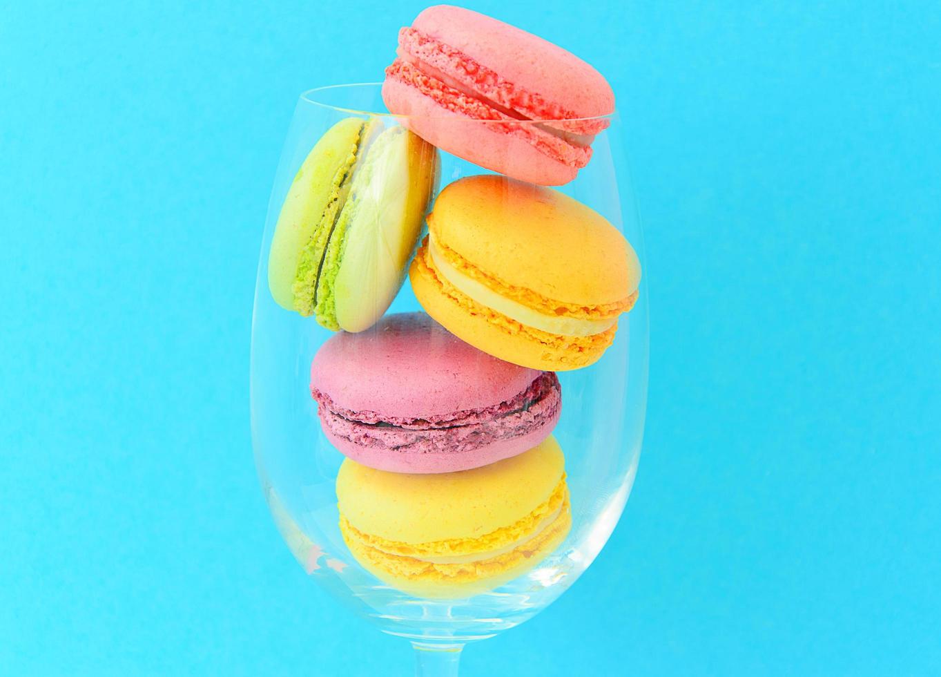 Sweet and Colourful French Macaroons photo