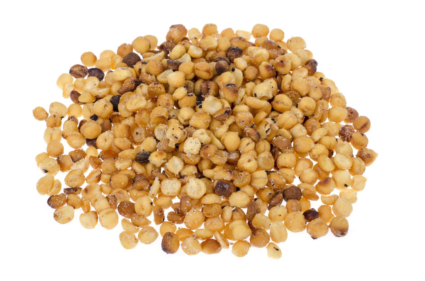 Fried peas with salt, appetizer. Studio Photo. photo