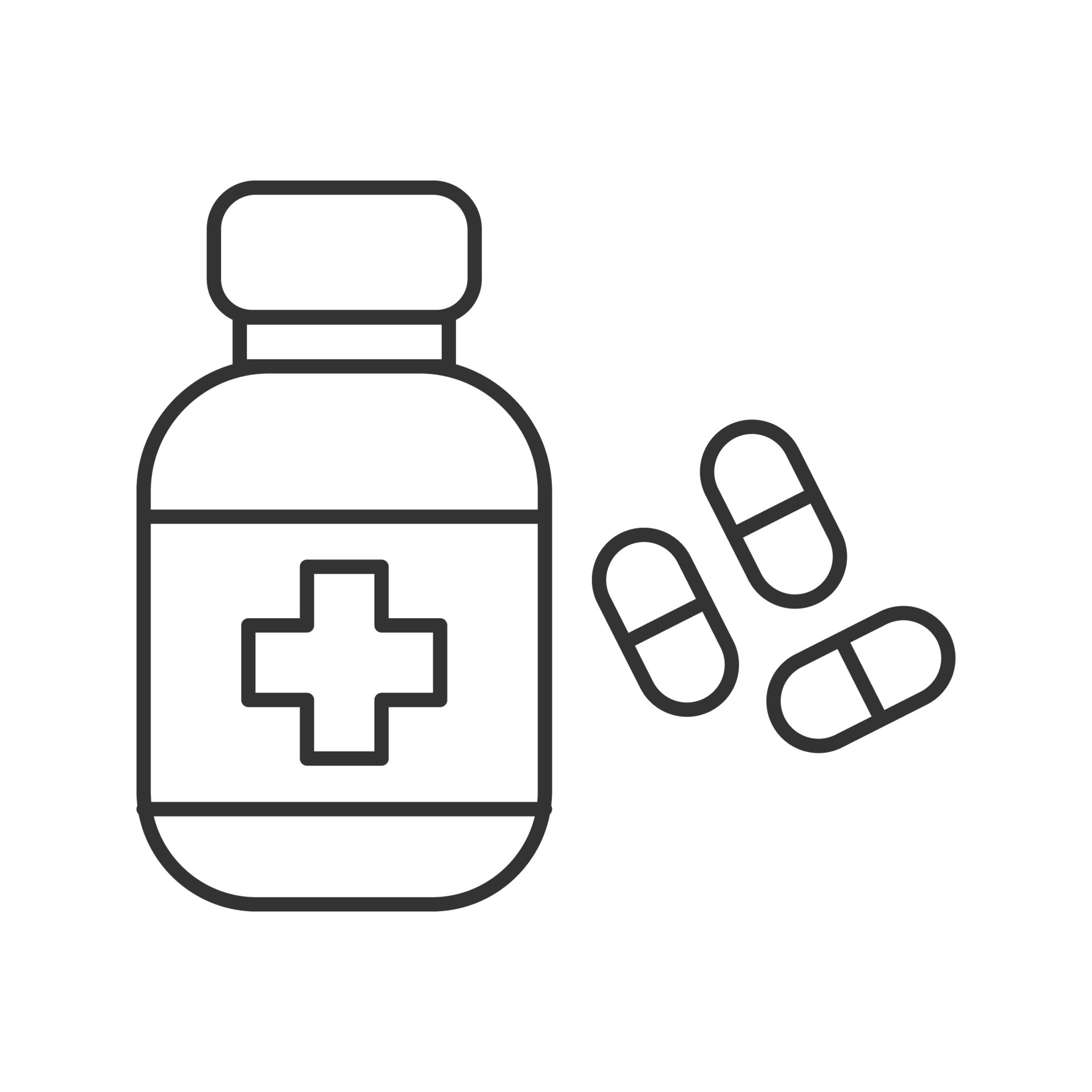 Drugs set no3  Collection of an hand drawn vector illustrations Each  drawing comprise three layers of lines the colored background is isolated  Easy editable in layers and groups tasmeemMEcom