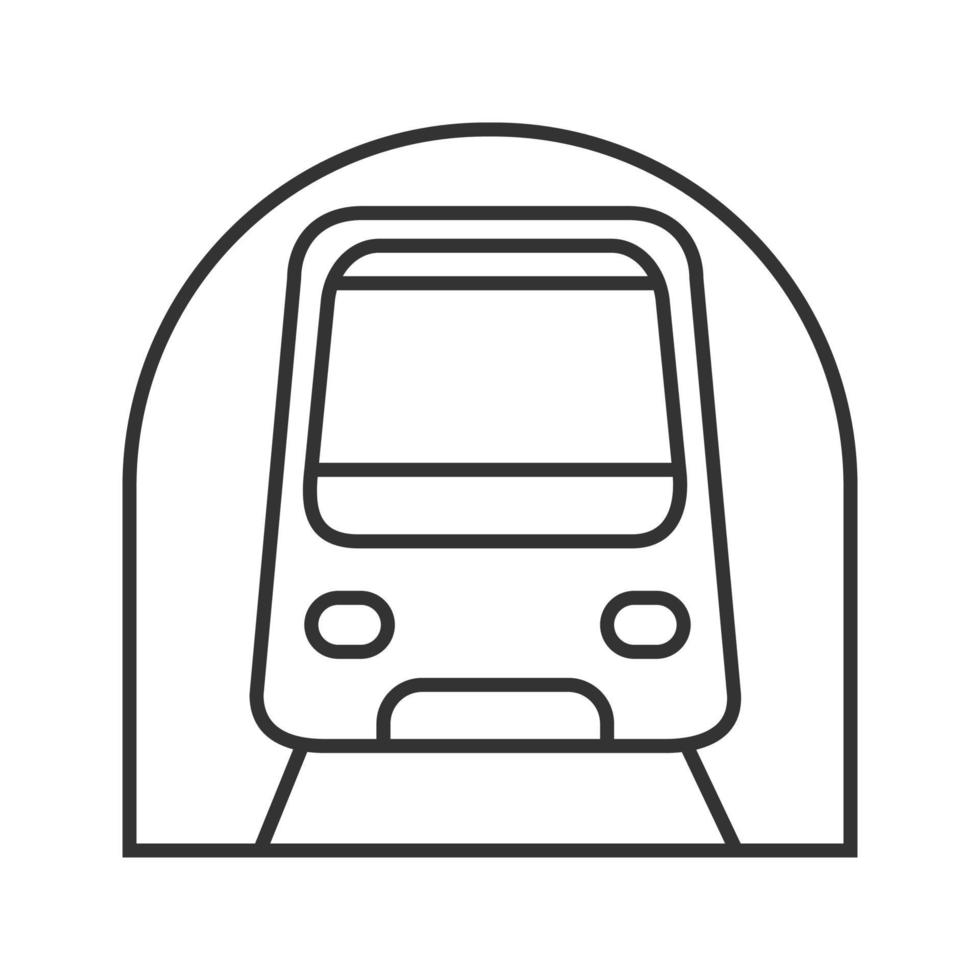 Metro linear icon. Subway, underground. Thin line illustration. Rapid  transit. Contour symbol. Vector isolated outline drawing 4459855 Vector Art  at Vecteezy