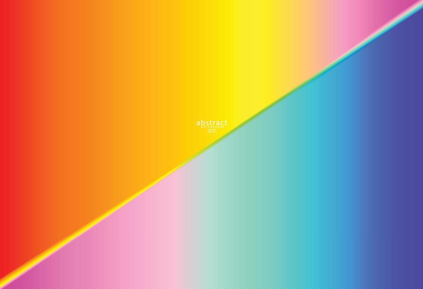 Abstract blurred gradient mesh background bright rainbow colors. Colorful smooth soft banner template. Creative vibrant vector illustration