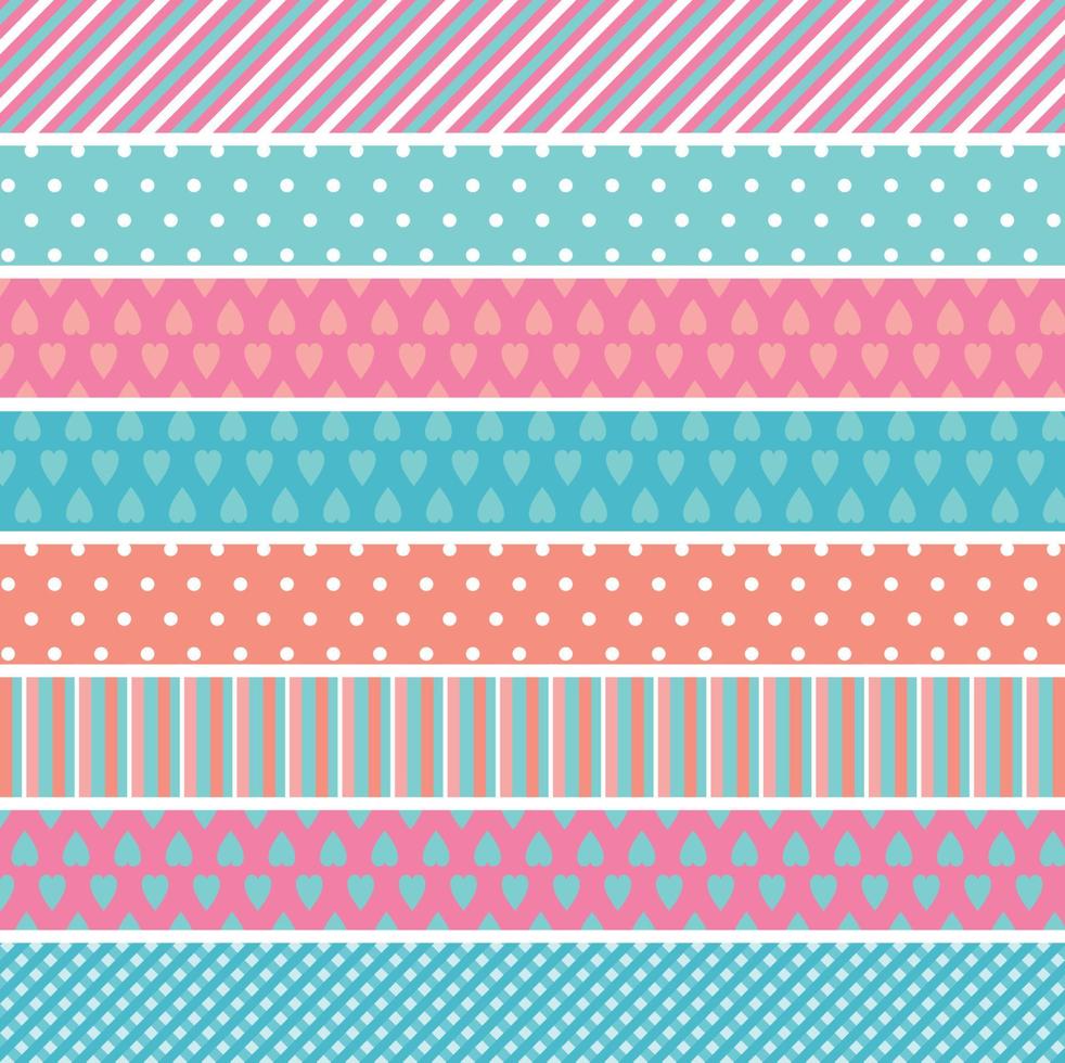 Fantastic, geometric in a folk style. Seamless, endless pattern. Rustic ornament with elements of patchwork. Design for paper, textile. Vector illustration.