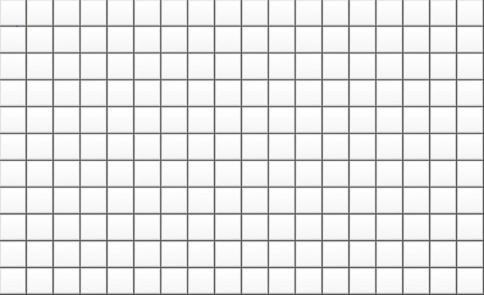 Subway tile pattern. Metro white ceramic bricks background. Vector realistic illustration.