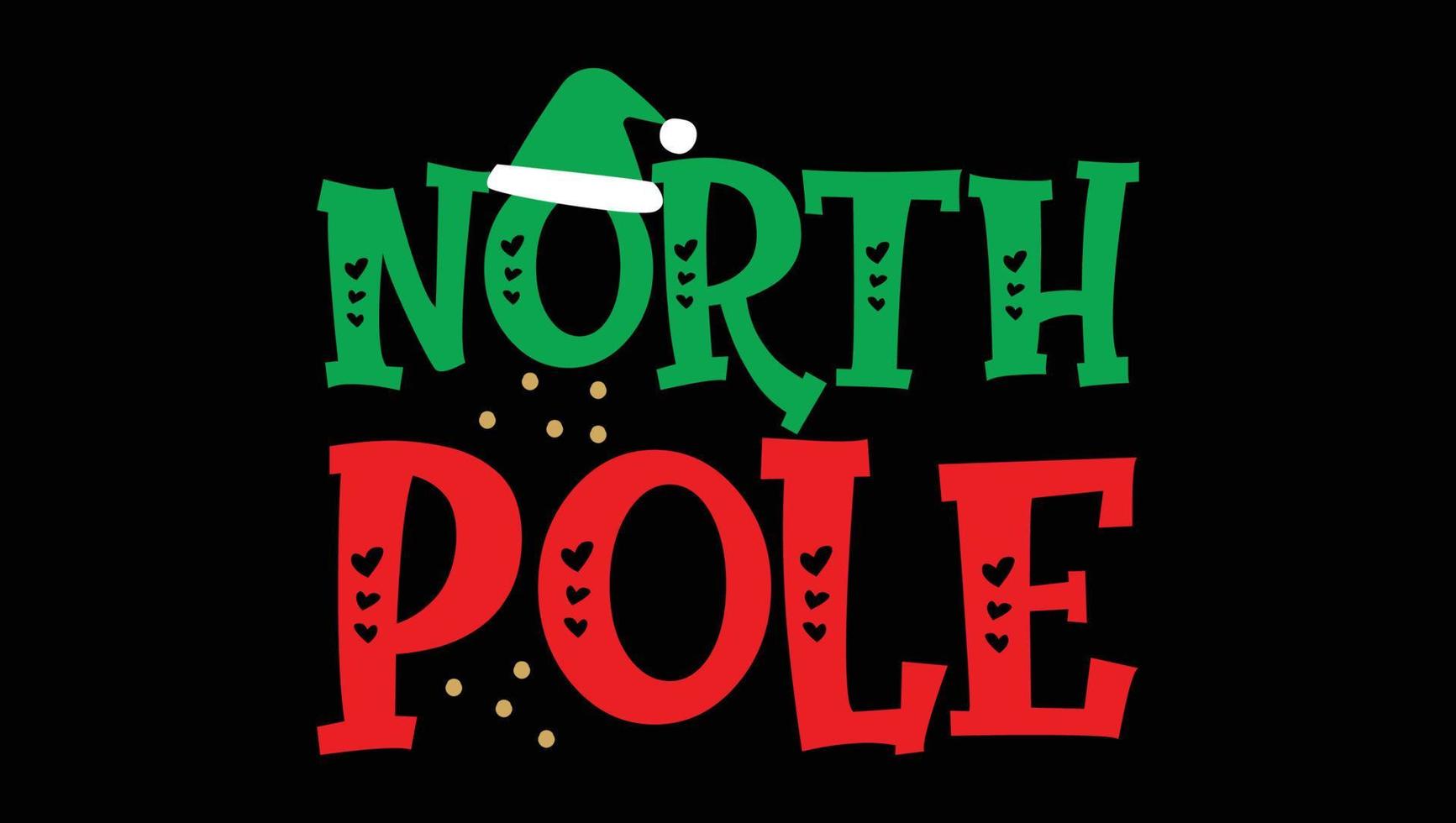North pole Design vector