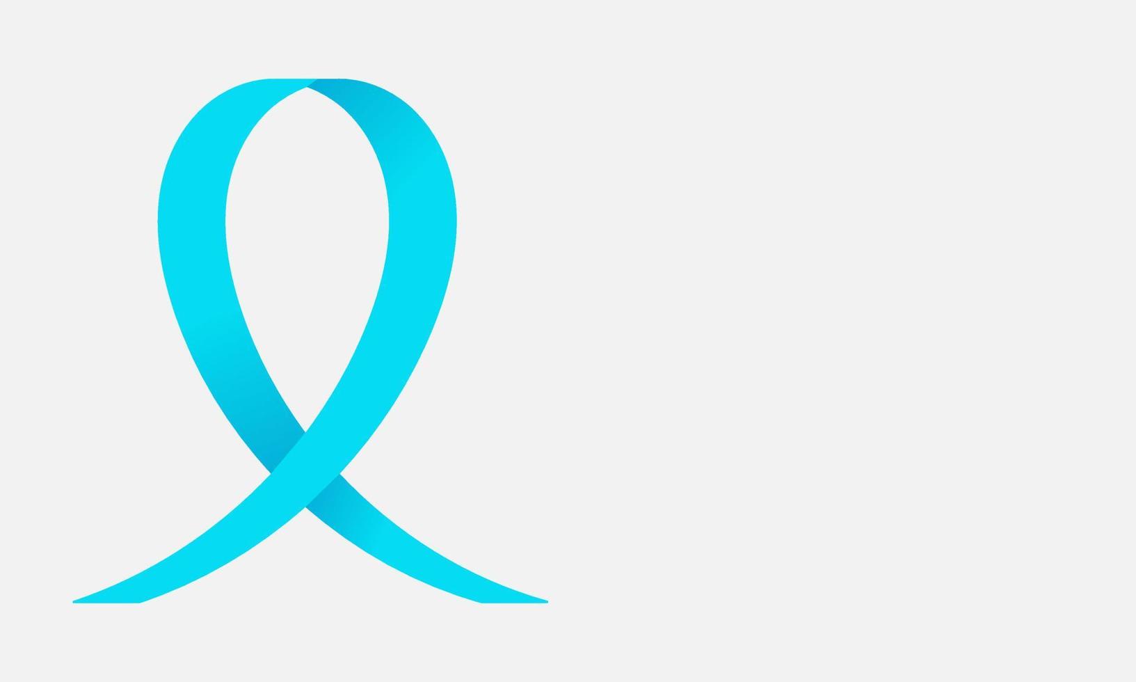 Light blue ribbon. International Men's Day background and Copy space area. Suitable to be placed on content with that theme. vector