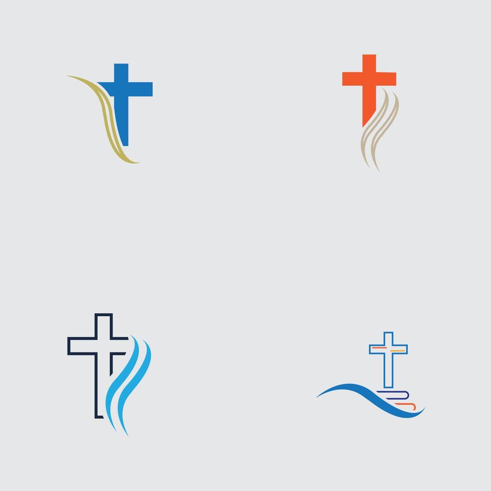 christian cemetery icon vector illustration design template