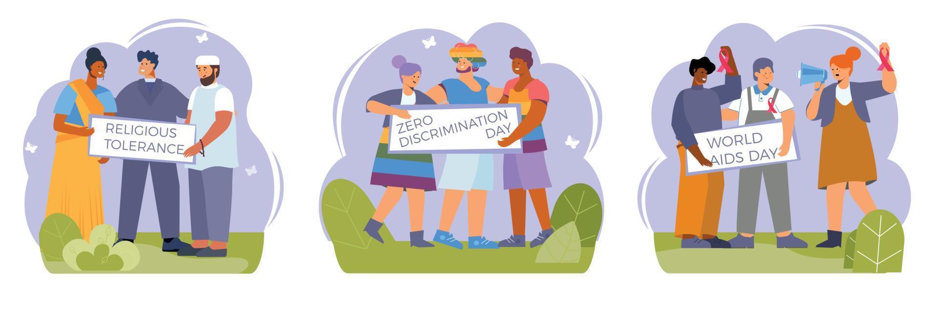 Zero Discrimination Tolerance Compositions vector