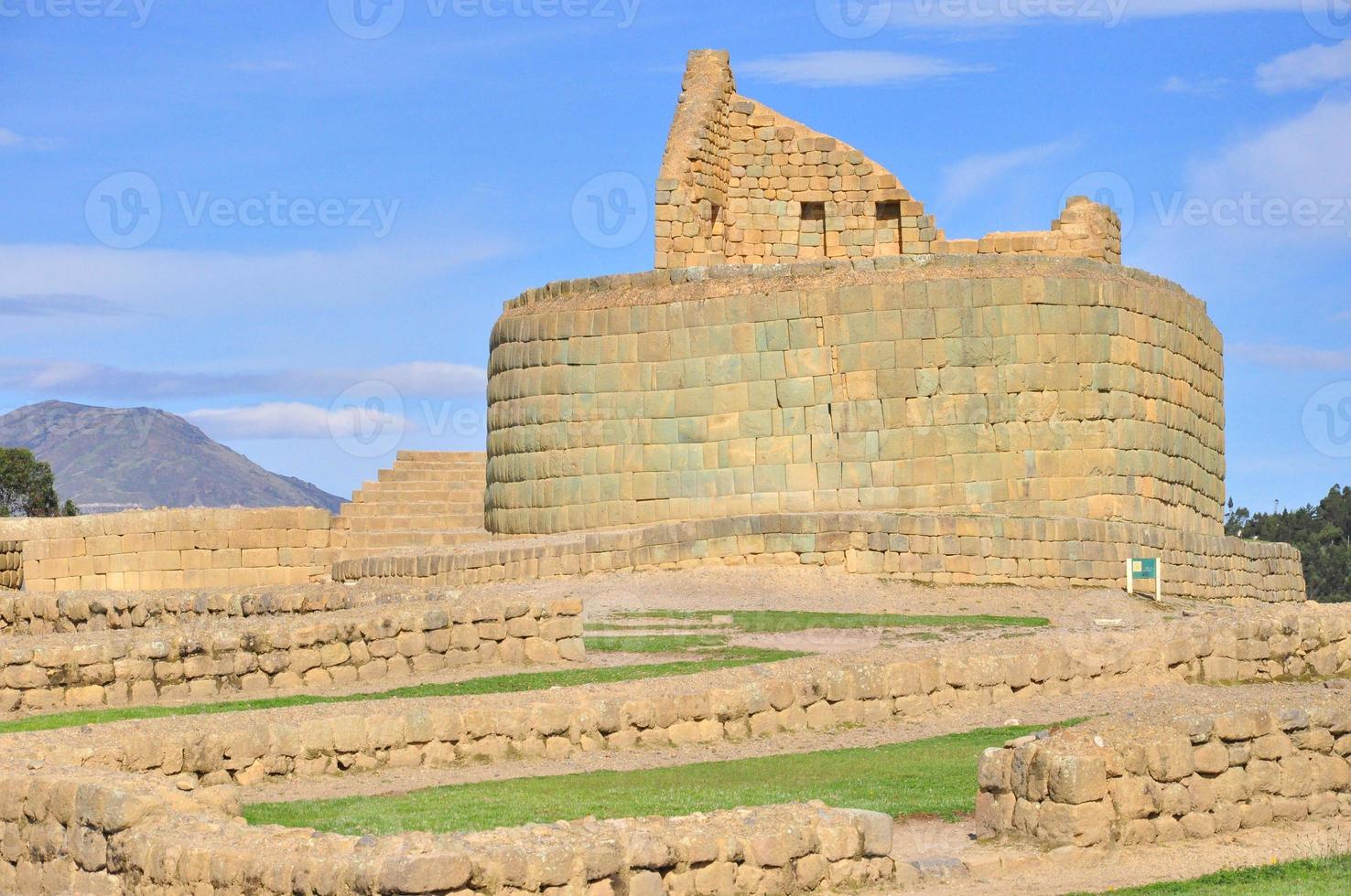 ruinas de ingapirca, ecuador foto