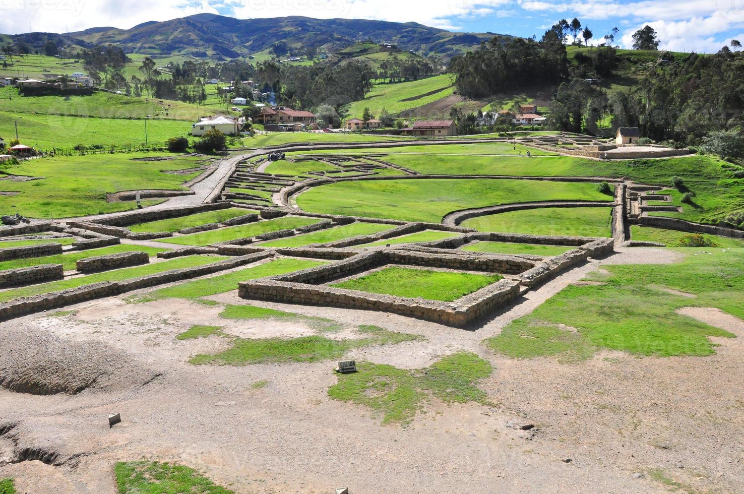 ruinas de ingapirca, ecuador foto