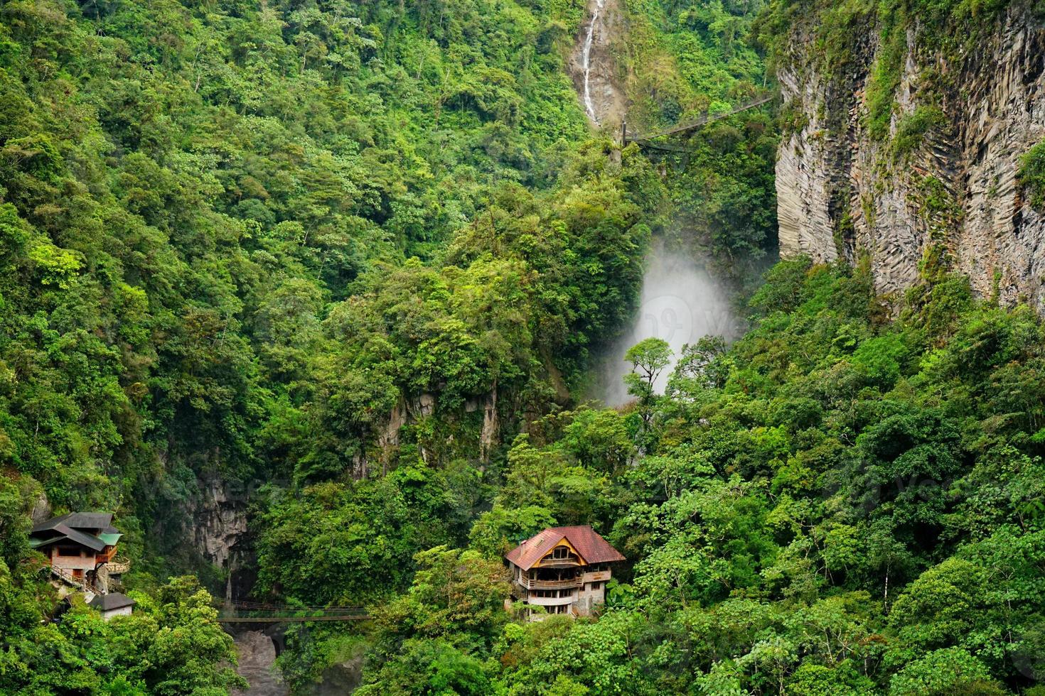 Pailon del Diablo, Ecuador photo