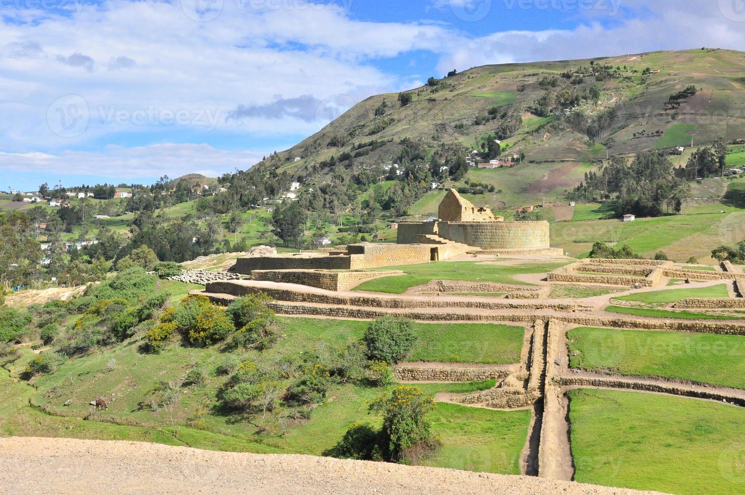 ruinas de ingapirca, ecuador foto