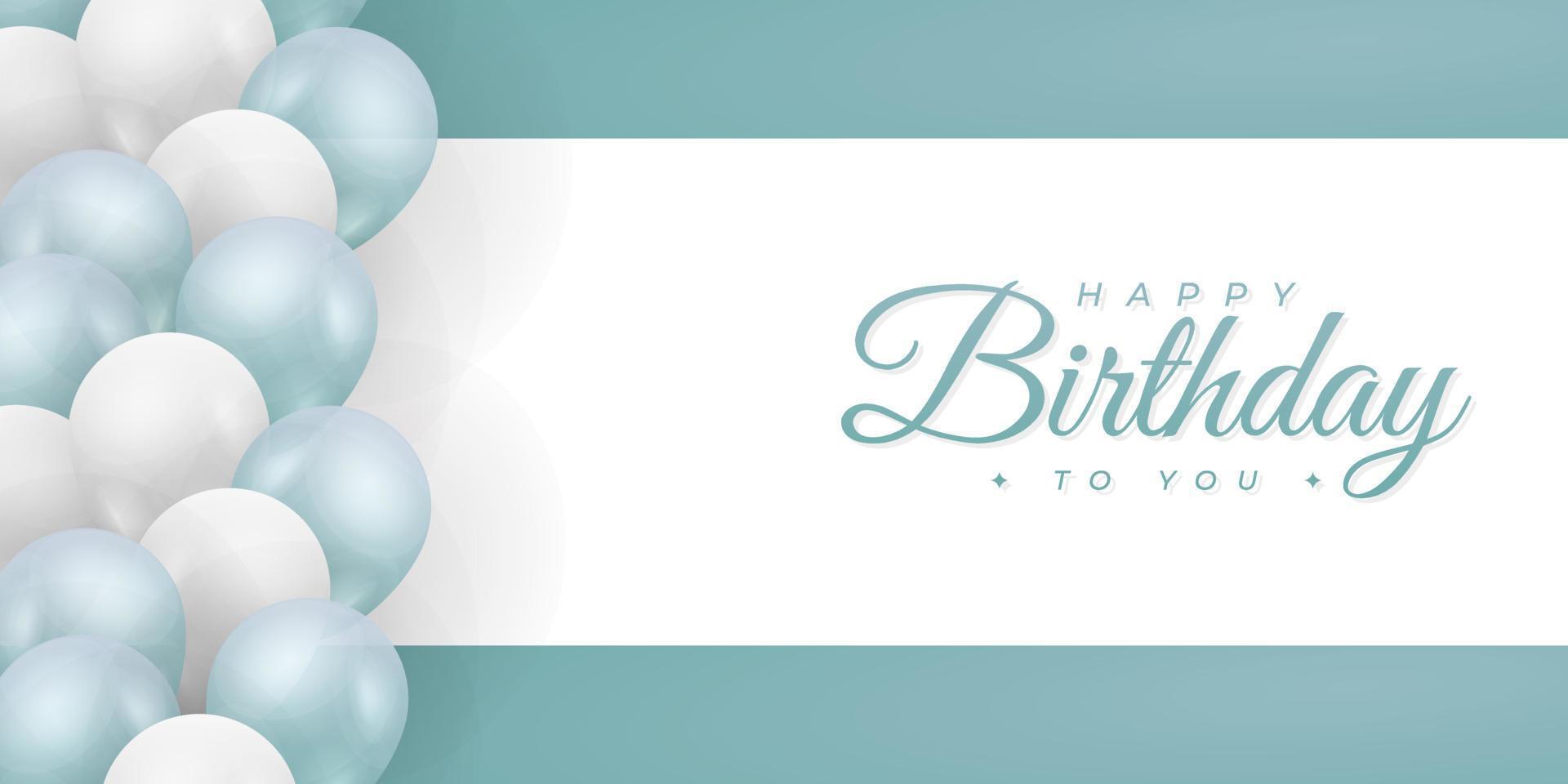 happy birthday background design . clean and simple background for celebrating birthday . happy birthday greeting card . vector