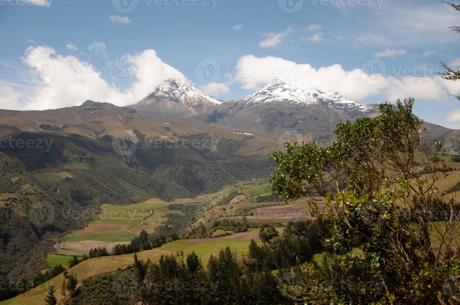 The Ilinizas volcano photo