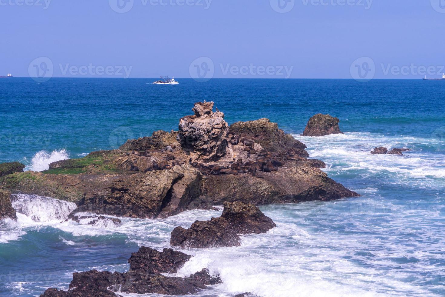 la costa en el punto más occidental de ecuador foto