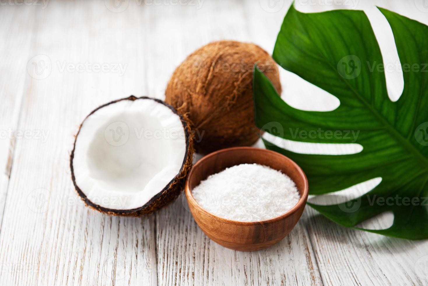 Fresh dried coconut chips 4469712 Stock Photo at Vecteezy